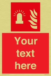 Custom Fire: Fire alarm flashing light